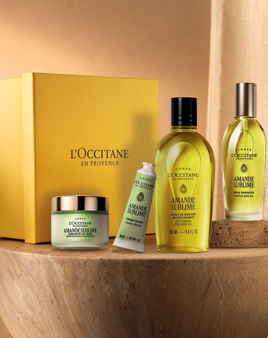Almond Body Care Set almond body care set