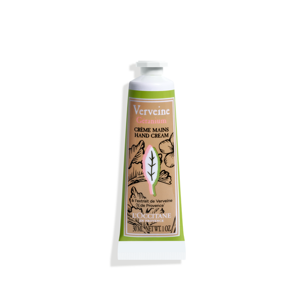 verbena geranium hand cream