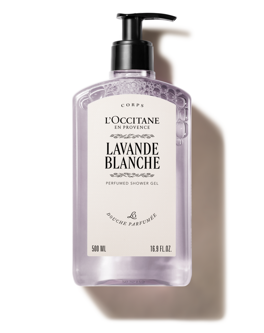 Lavande Blanche (White Lavender) Perfumed Shower Gel