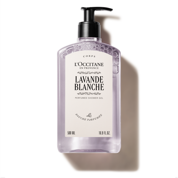 lavande blanche  white lavender  perfumed shower gel