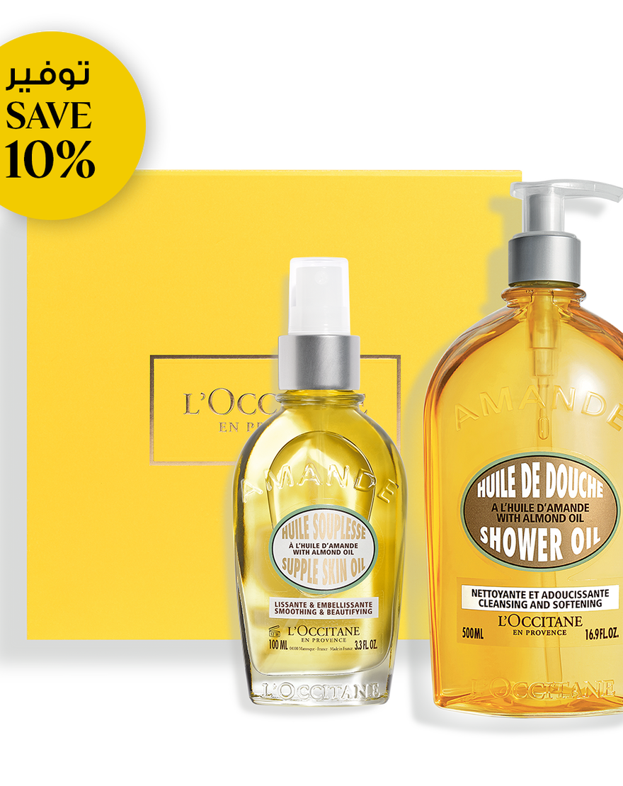 Luxurious Almond Oil Duo luxurious almond oil duo
