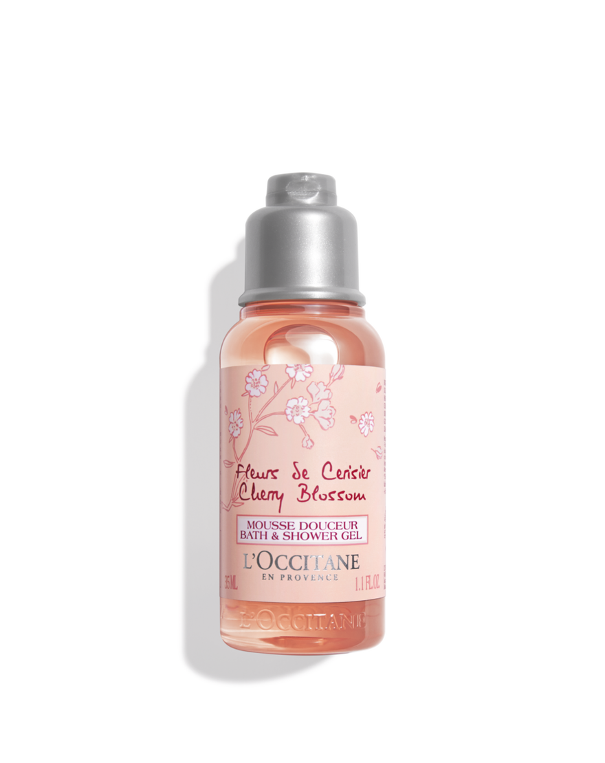 cherry blossom bath   shower gel