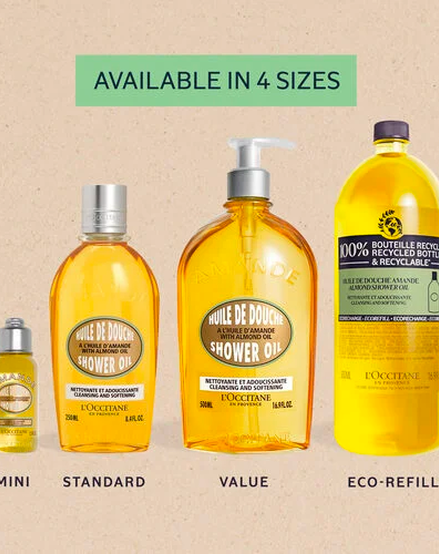 almond shower oil