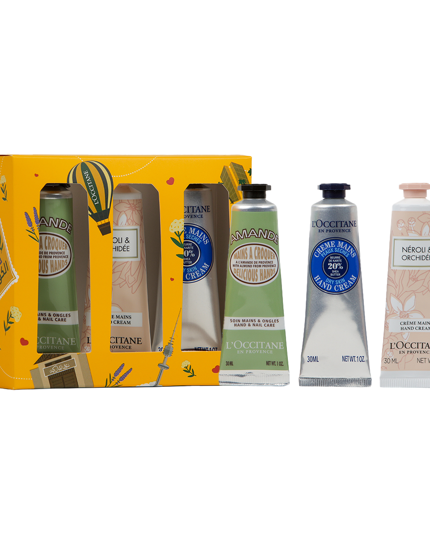Hand Cream Trio hand cream trio