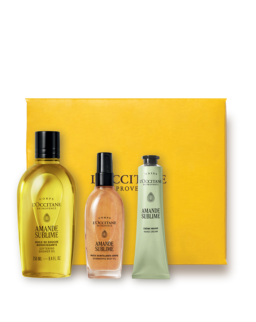 almond glow set