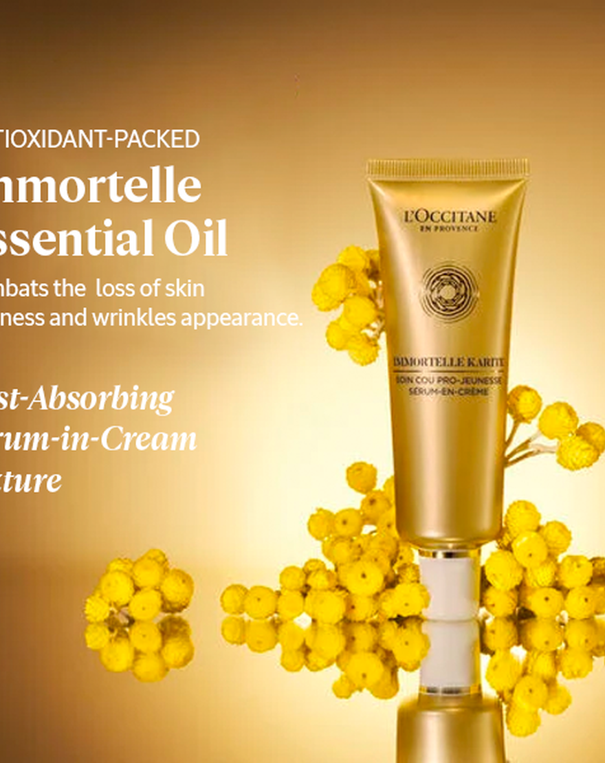 immortelle shea neck cream