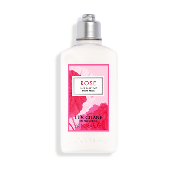 Rose body milk