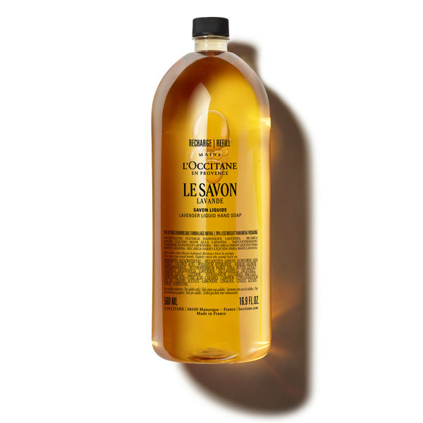 إعادة تعبة لصابون اللافندر السائل لليدين 500 مل