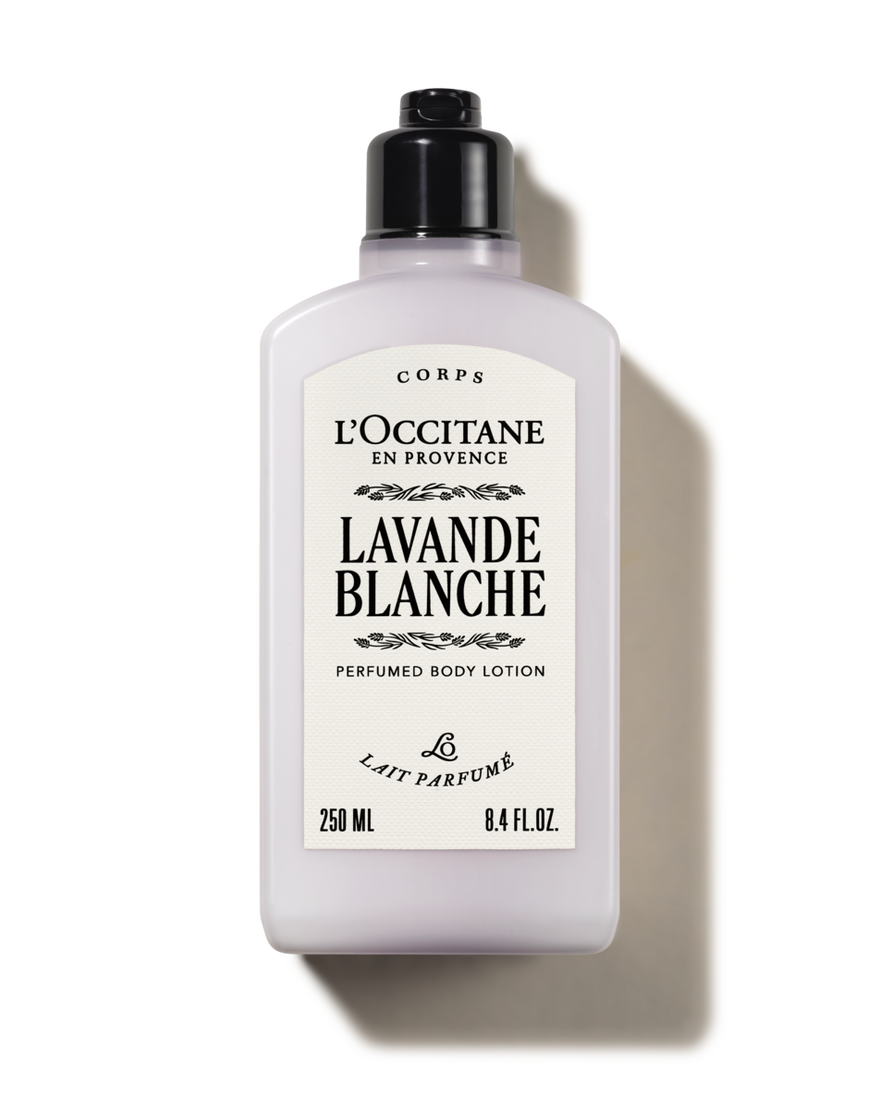 Lavande Blanche (White Lavender) Perfumed Body Lotion lavande blanche white lavender perfumed body lotion