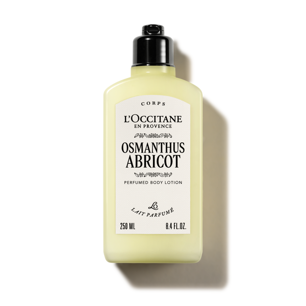 osmanthus abricot perfumed body lotion