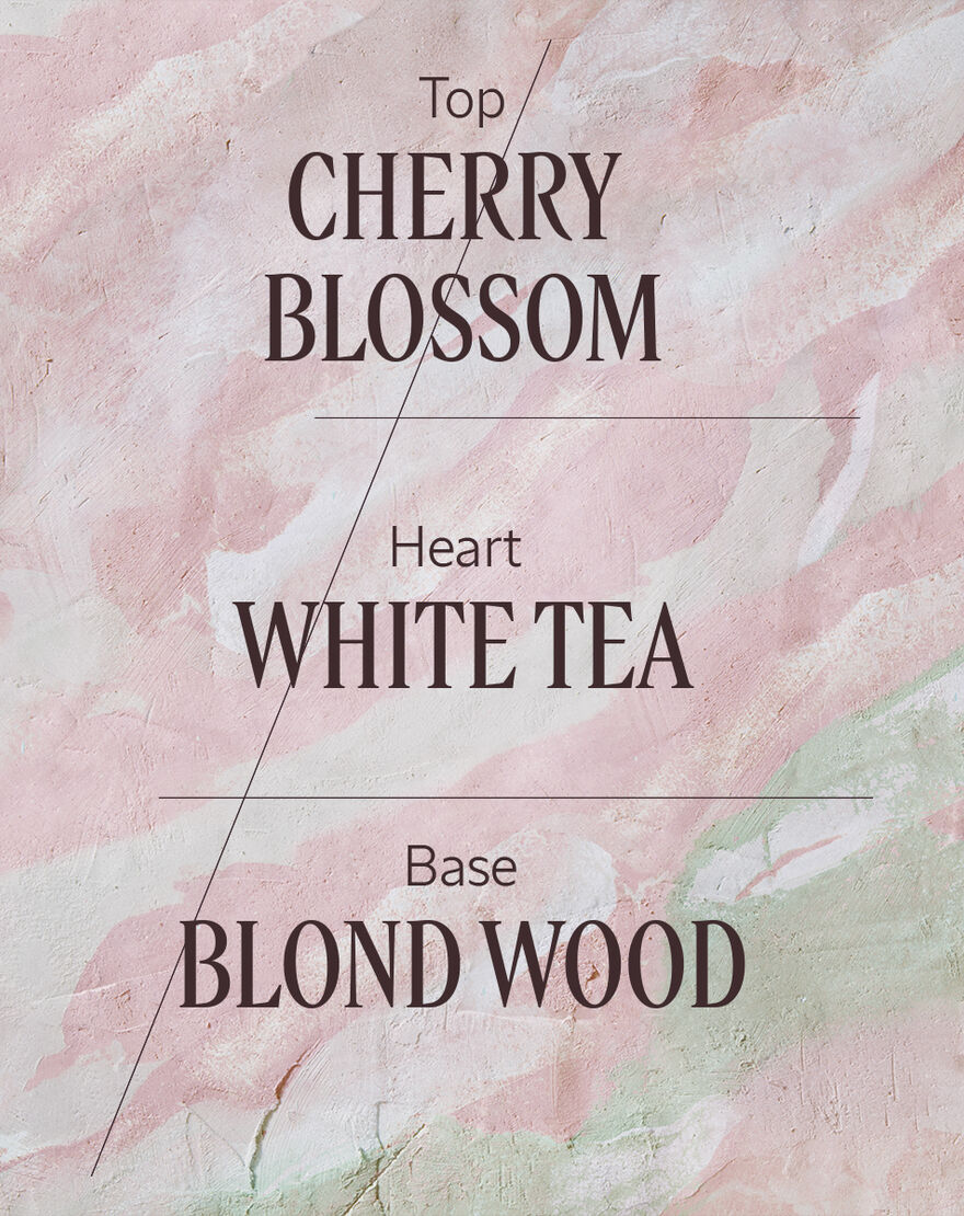fleurs de cerisier th  blanc  cherry blossom  eau de toilette
