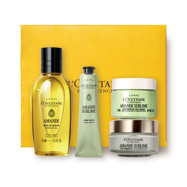 almond exfoliating set