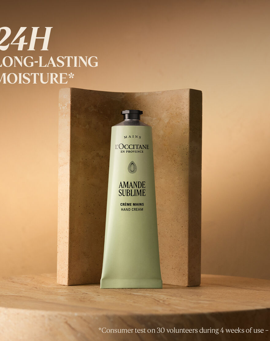 almond  amande  hand cream  150ml