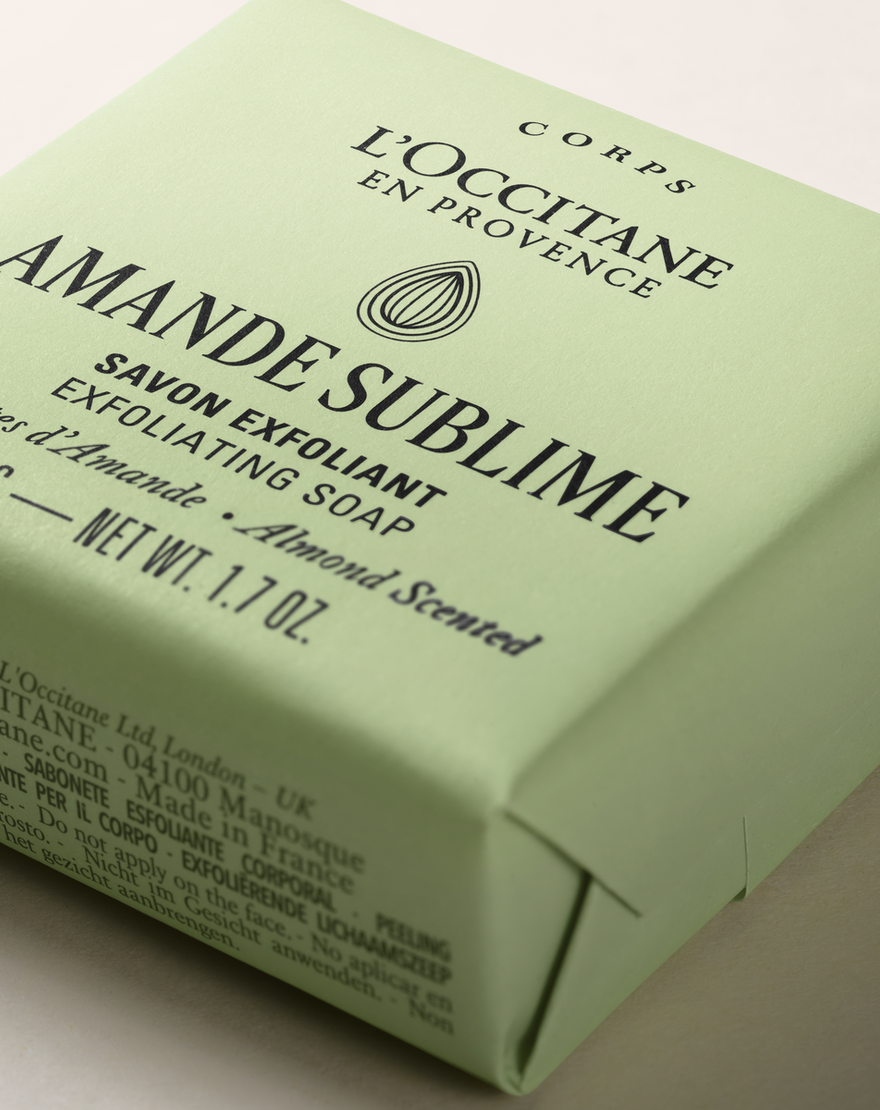 Almond (Amande) Scrubing Soap almond amande scrubing soap