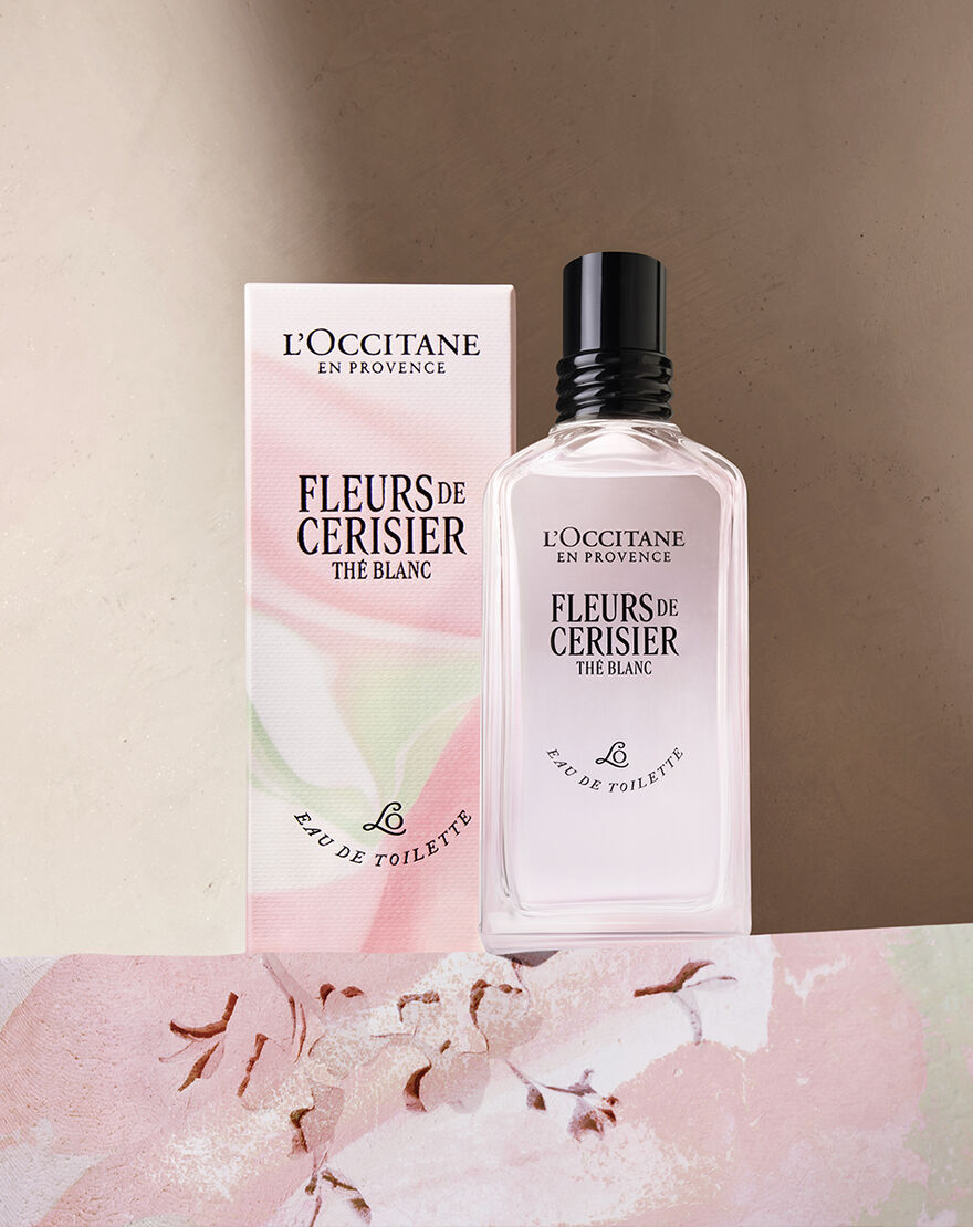 fleurs de cerisier th  blanc  cherry blossom  eau de toilette