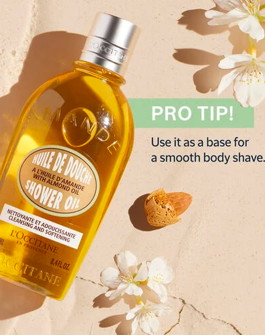 almond shower oil