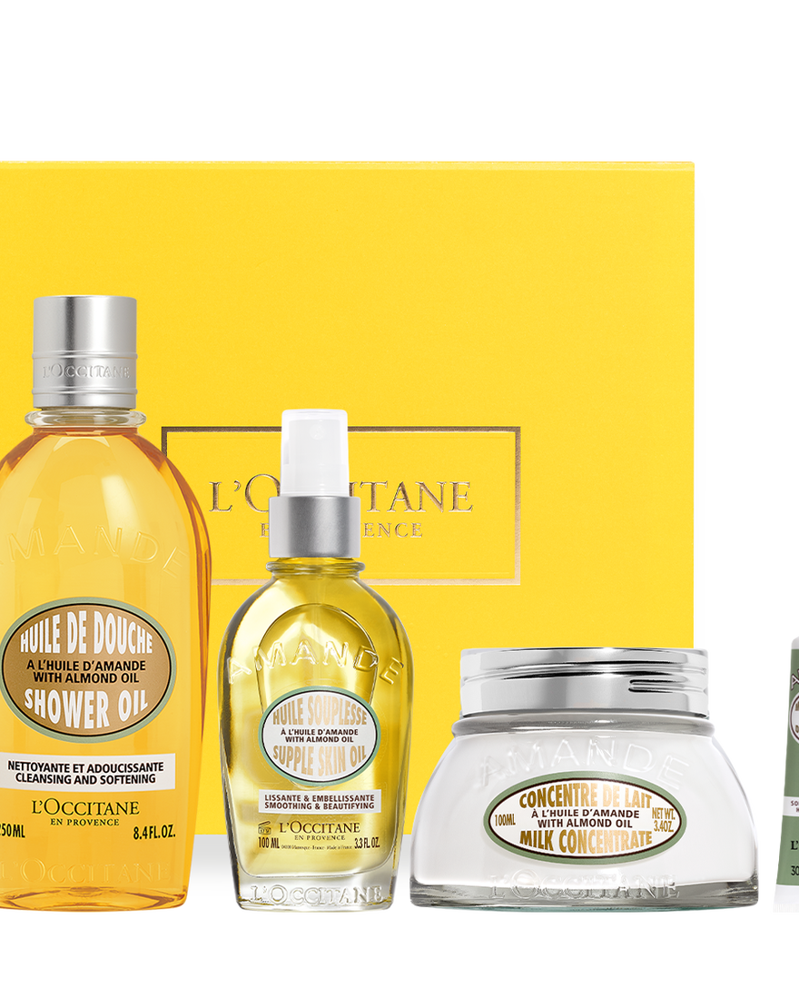 almond body care set