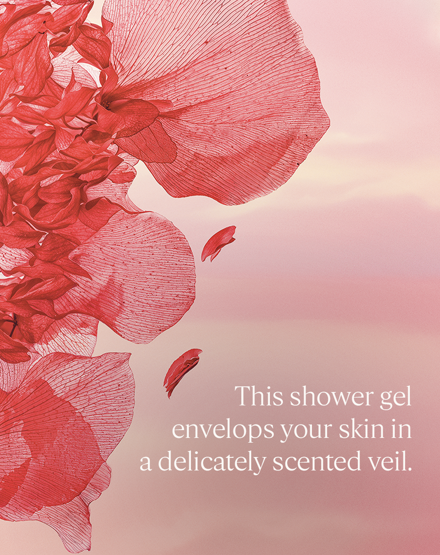 fleurs de cerisier  cherry blossom  perfumed shower gel  500ml