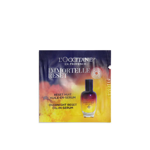 immortelle overnight reset serum sample