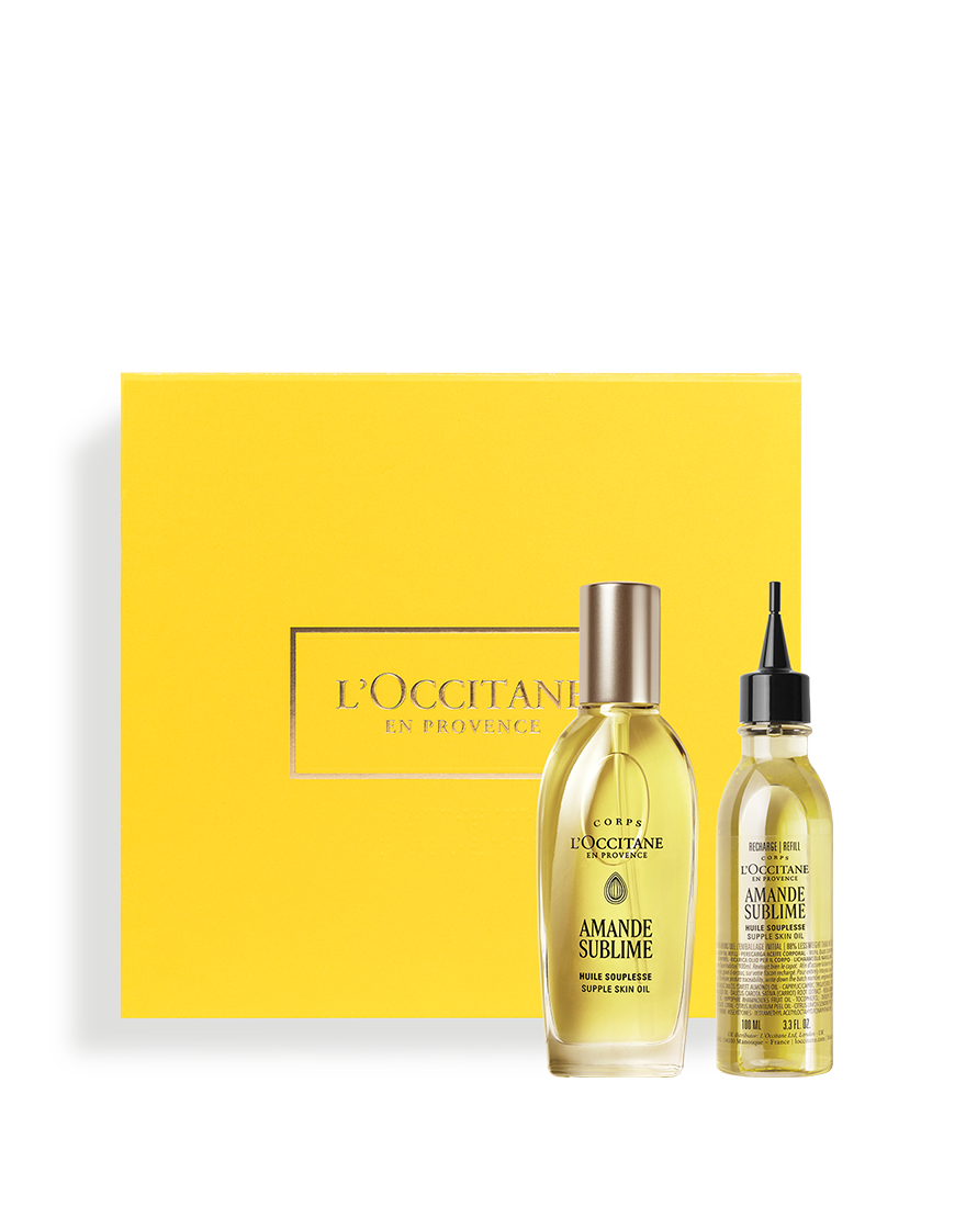 almond supple skin oil refill duo