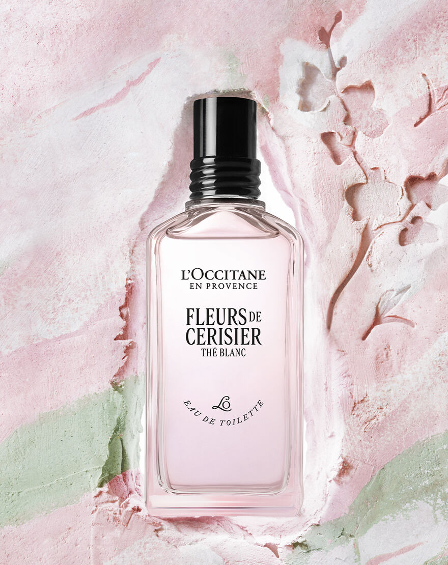 fleurs de cerisier th  blanc  cherry blossom  eau de toilette