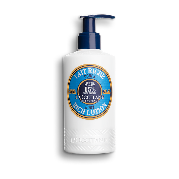 Shea Butter Rich Body Lotion, 250ml shea butter rich body lotion 250ml