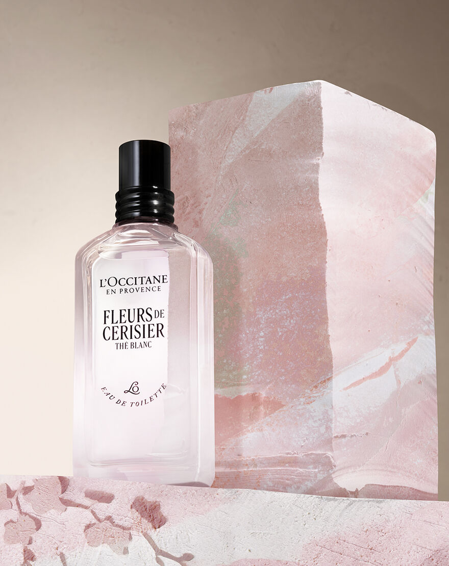 fleurs de cerisier th  blanc  cherry blossom  eau de toilette