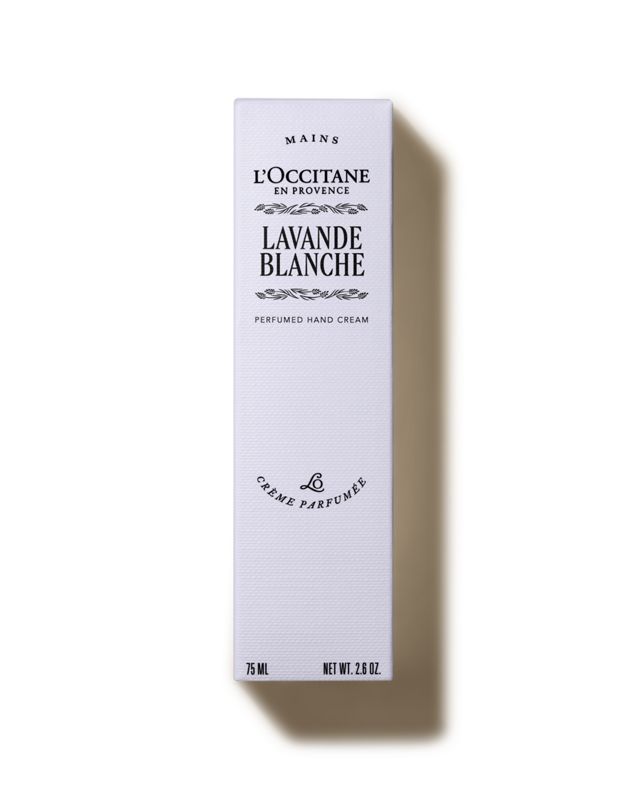 Lavande Blanche (White Lavender) Perfumed Hand Cream lavande blanche white lavender perfumed hand cream