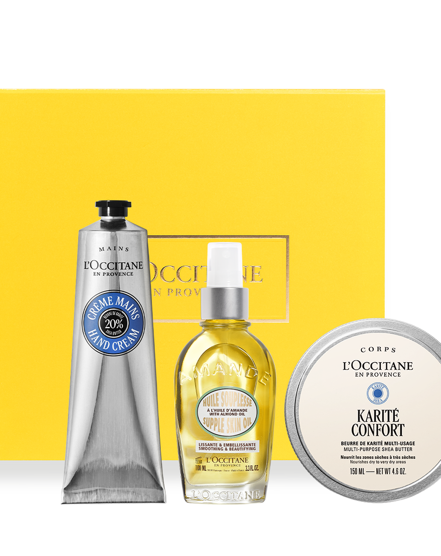 shea almond trio