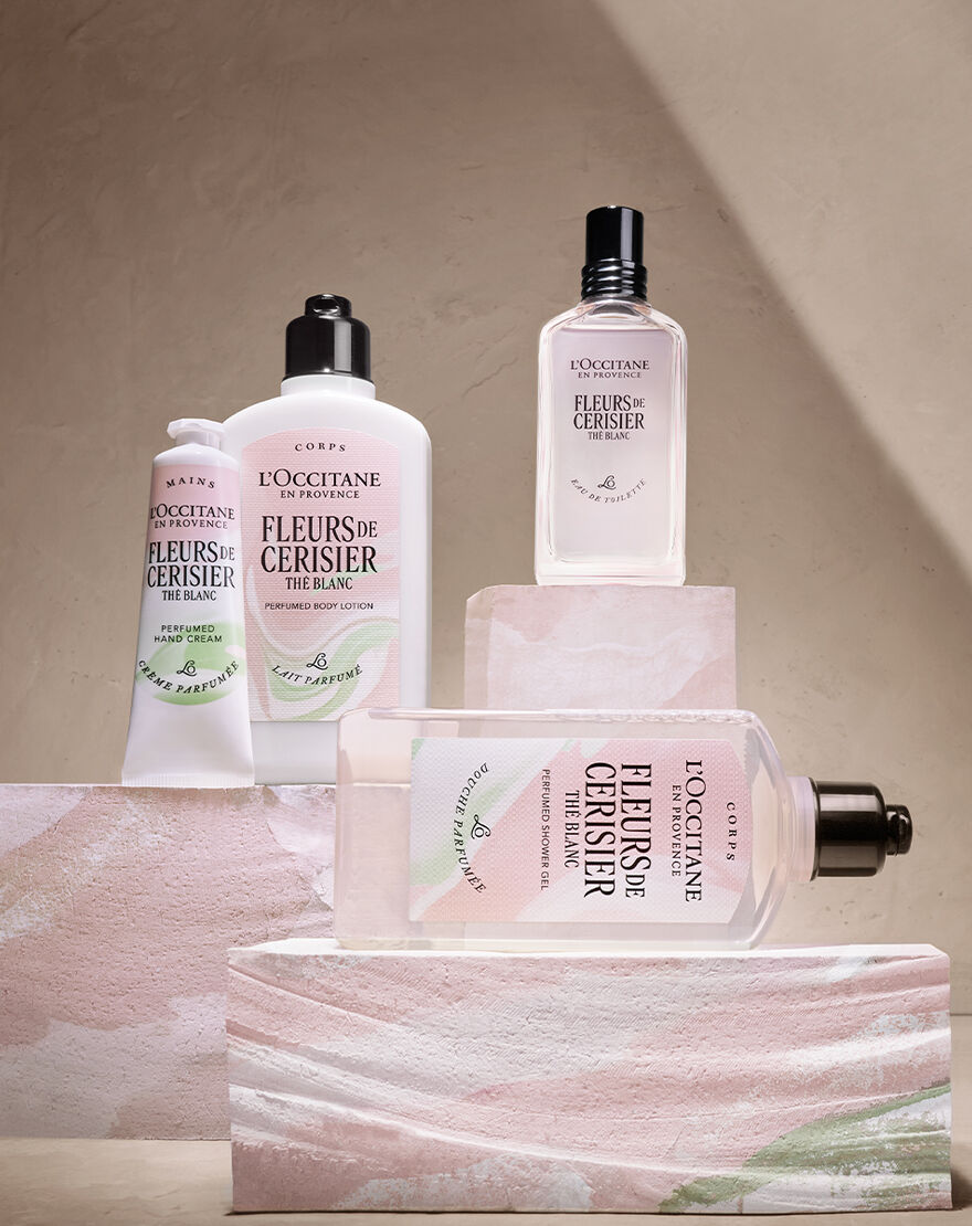 fleurs de cerisier th  blanc  cherry blossom  eau de toilette