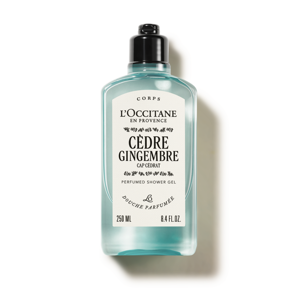 c dre gingembre cap cedrat perfumed shower gel
