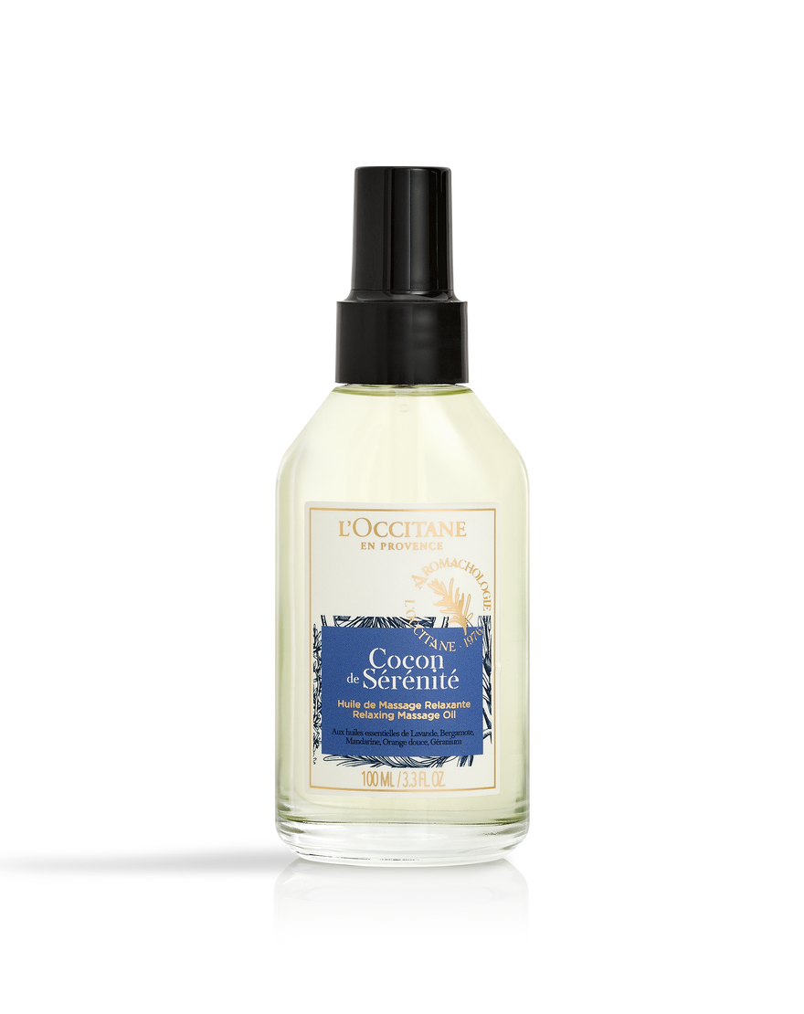 cocon de s r nit  relaxing massage oil