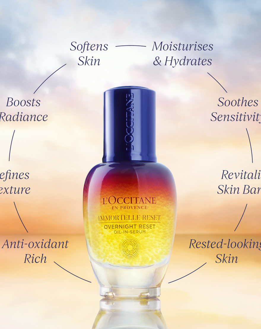 Immortelle Overnight Reset Serum, 30ml Immortelle Overnight Reset Serum