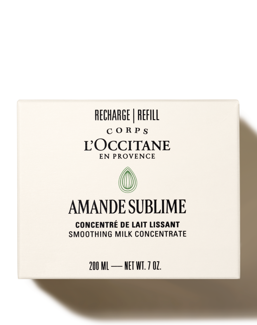 almond  amande  milk concentrate refill  refill   200ml