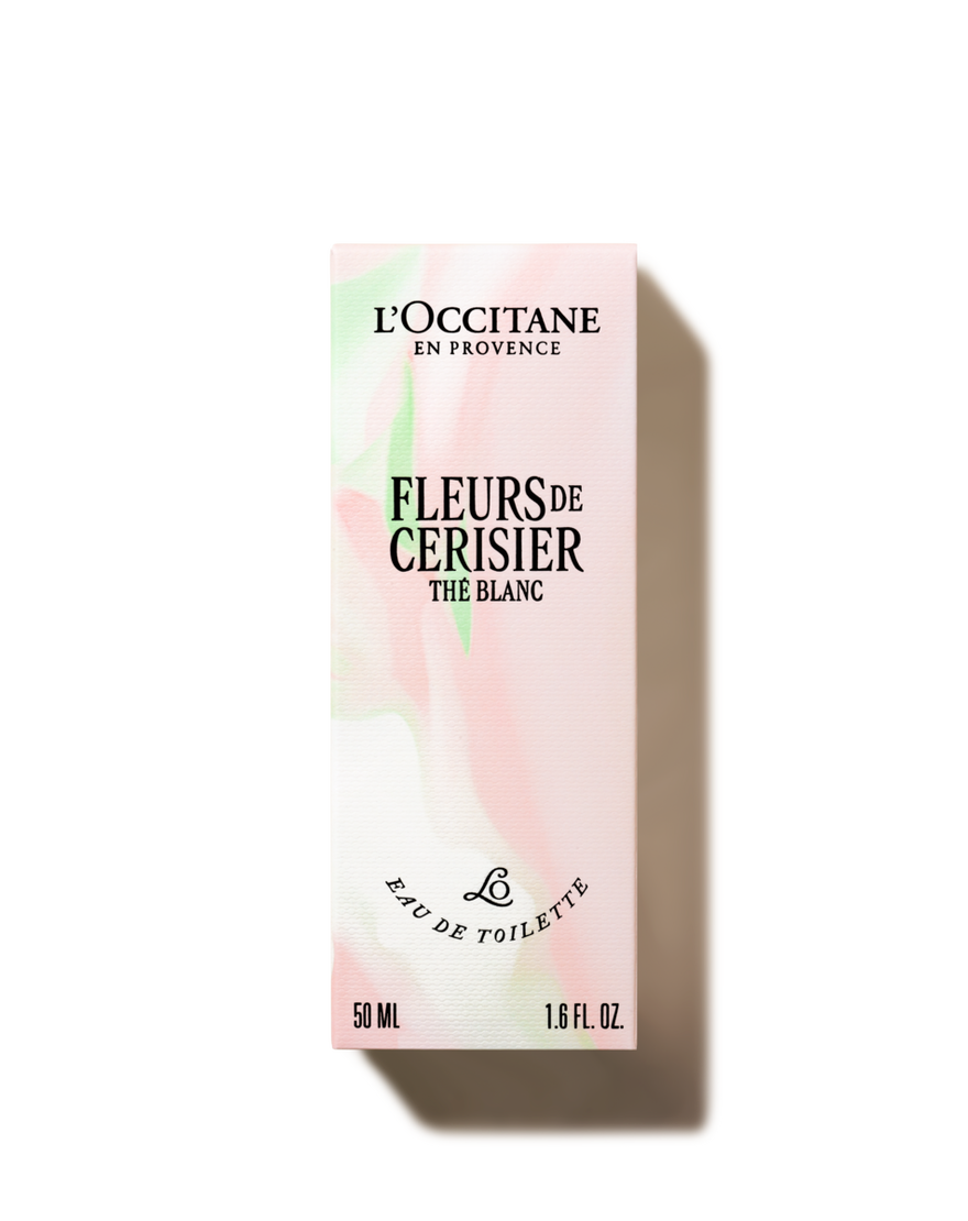 fleurs de cerisier th  blanc  cherry blossom  eau de toilette