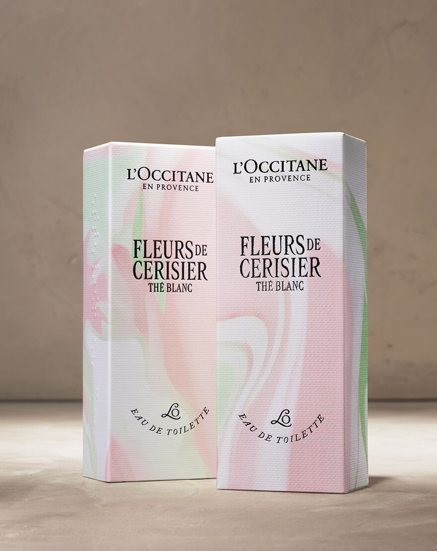 fleurs de cerisier th  blanc  cherry blossom  eau de toilette