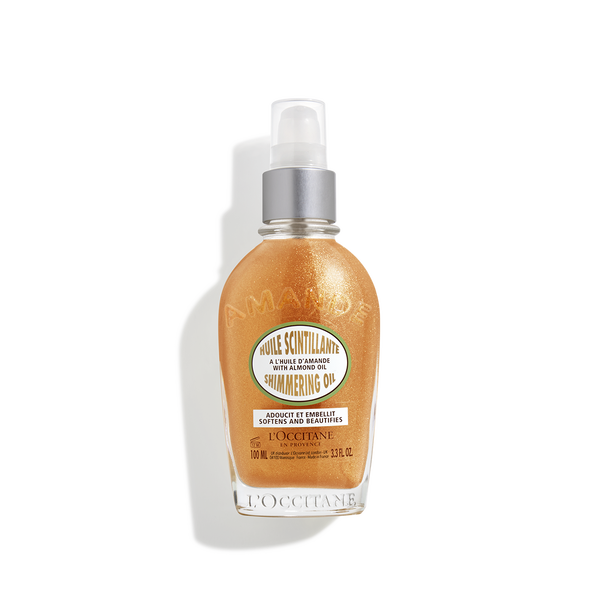 Almond Shimmering Body Oil almond shimmering body oil