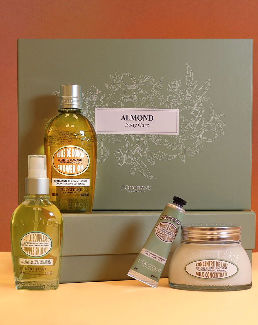 Almond Body Care Set almond body care set