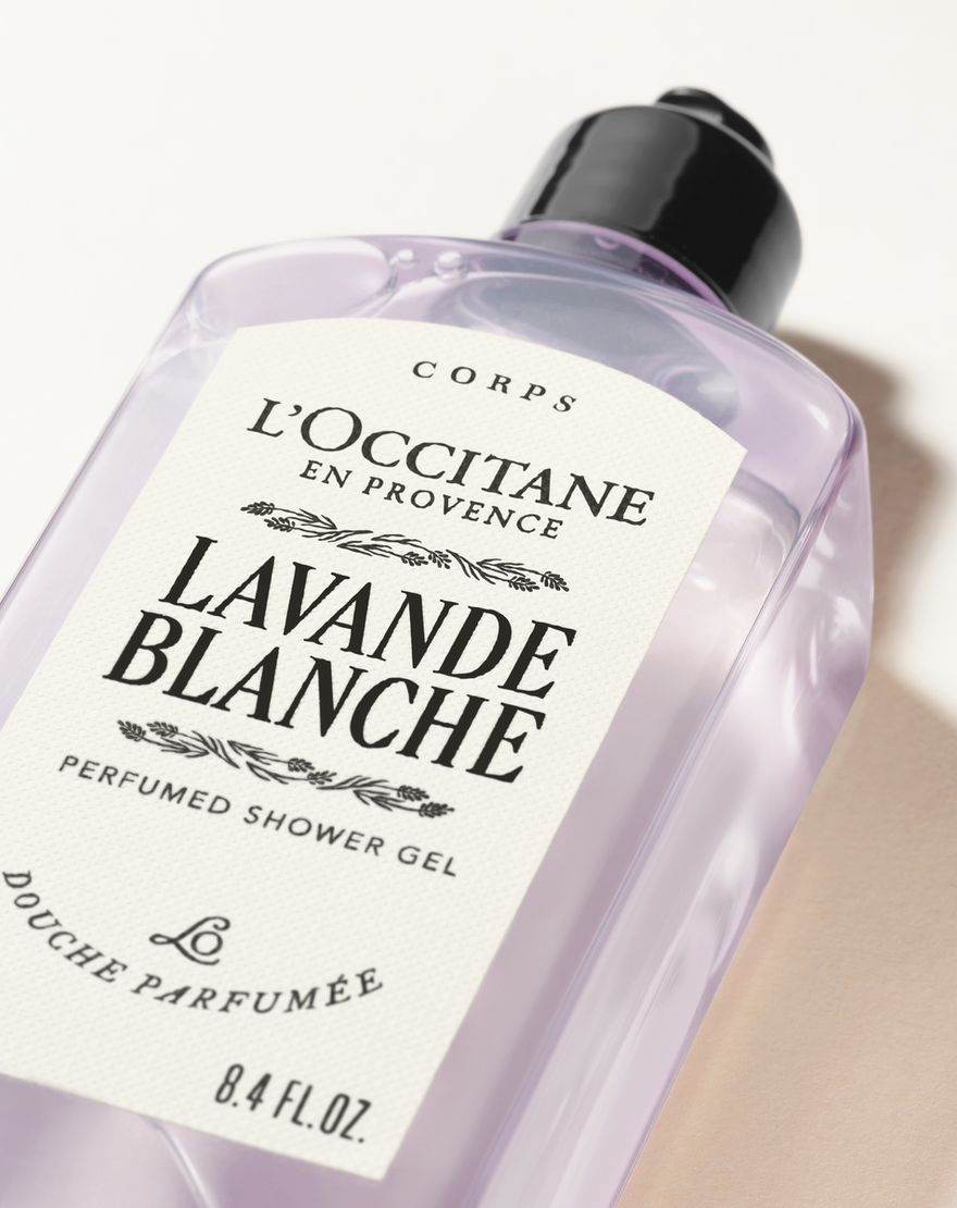Lavande Blanche (White Lavender) Perfumed Shower Gel