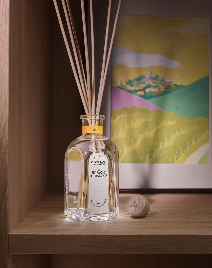 Les Terrasses de Forcalquier Home Diffuser, 235ml les terrasses de forcalquier home diffuser 235ml