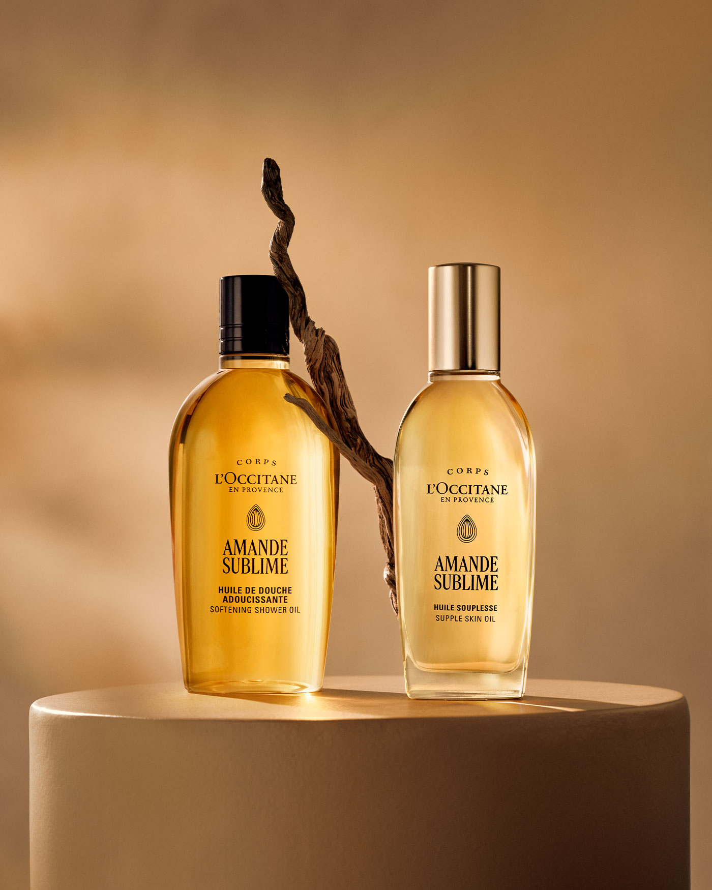 Almond Shower Oil and Almond Supple Skin Oil for a summer body ritual